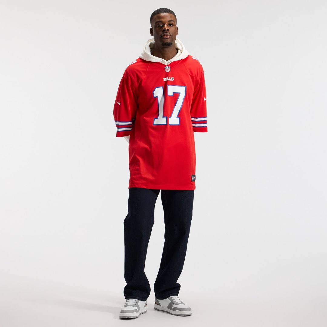 Men's Buffalo Bills Josh Allen Nike Red Alternate Game product image 17
