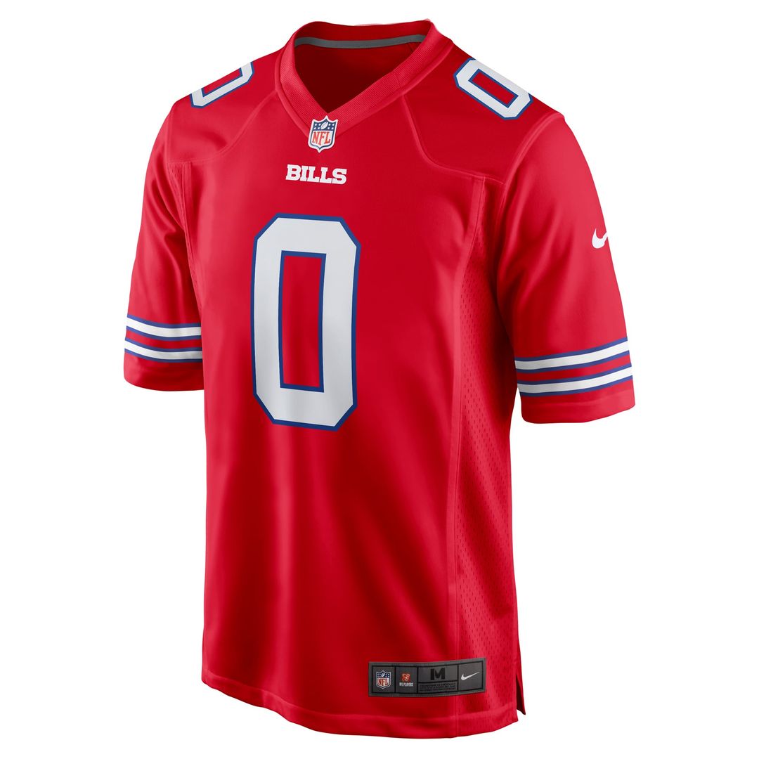 Men's Buffalo Bills Keon Coleman Nike Red Alternate Game product image 2