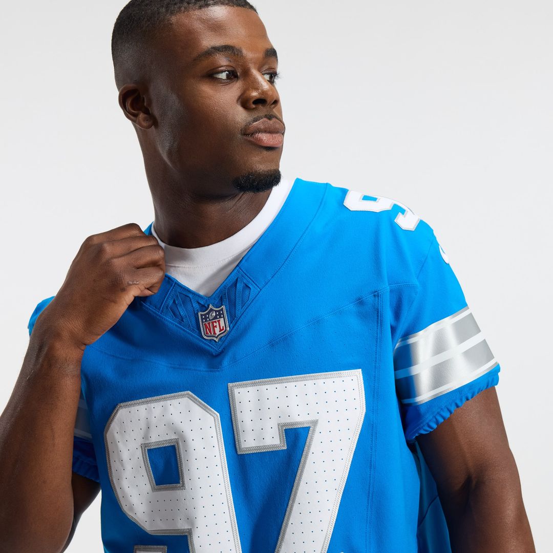 Men's Detroit Lions Aidan Hutchinson Nike Black Alternate product image 27