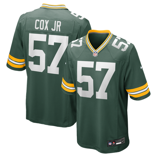 Men's Green Bay Packers Brenton Cox Jr. Nike Game Jersey product image 1