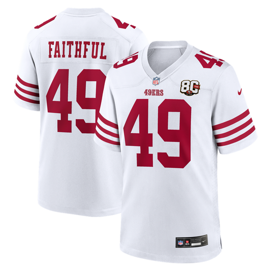 San Francisco 49ers The Faithful Nike White 80th product image 1