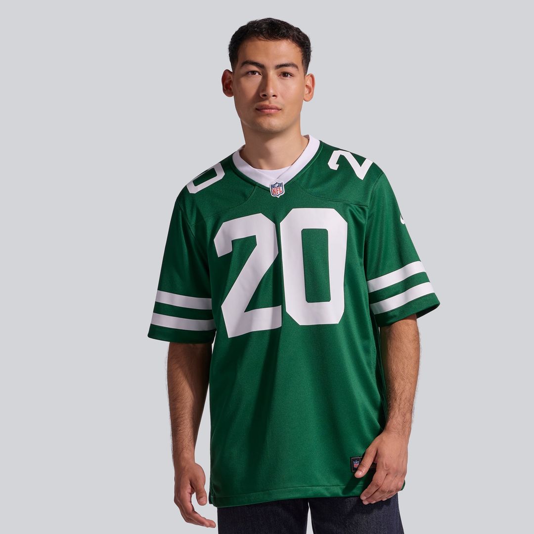 Men's New York Jets Breece Hall Nike Legacy White Game product image 8