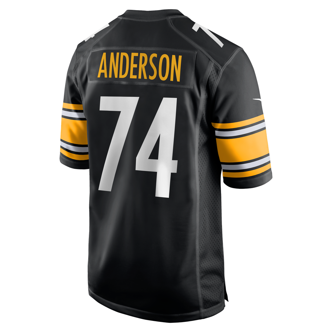 Men's Pittsburgh Steelers Spencer Anderson Nike Black Game product image 3