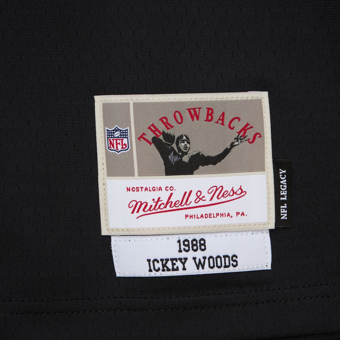 Men's Cincinnati Bengals Ickey Woods Mitchell & Ness Black product image 5