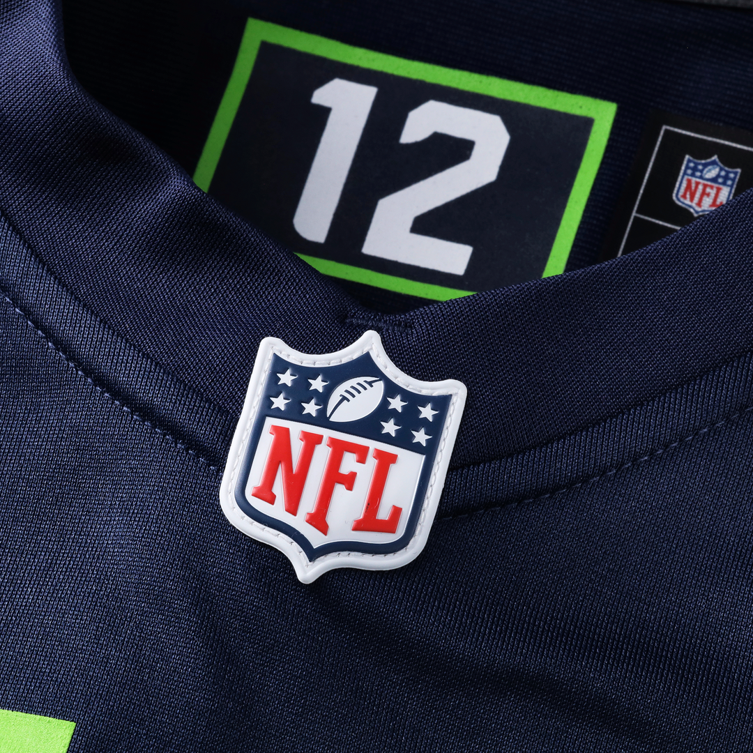 Men's Seattle Seahawks Drake Thomas Nike College Navy Game product image 4