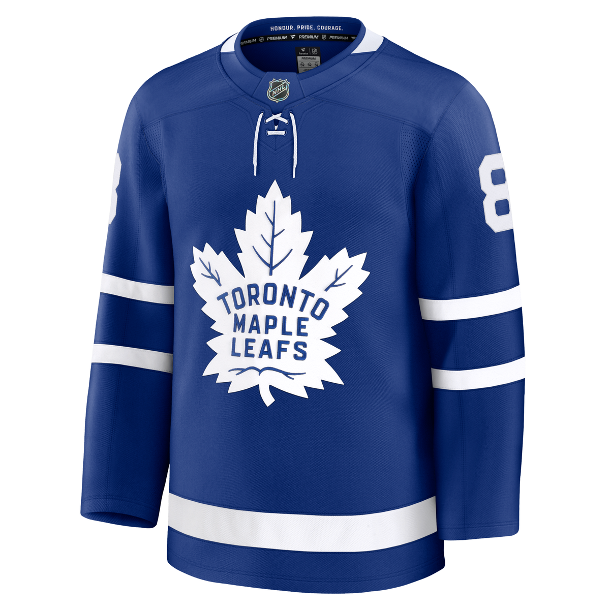 Chris Tanev Toronto Maple Leafs Fanatics Premium Home Jersey product image 2, provided for visual reference and product