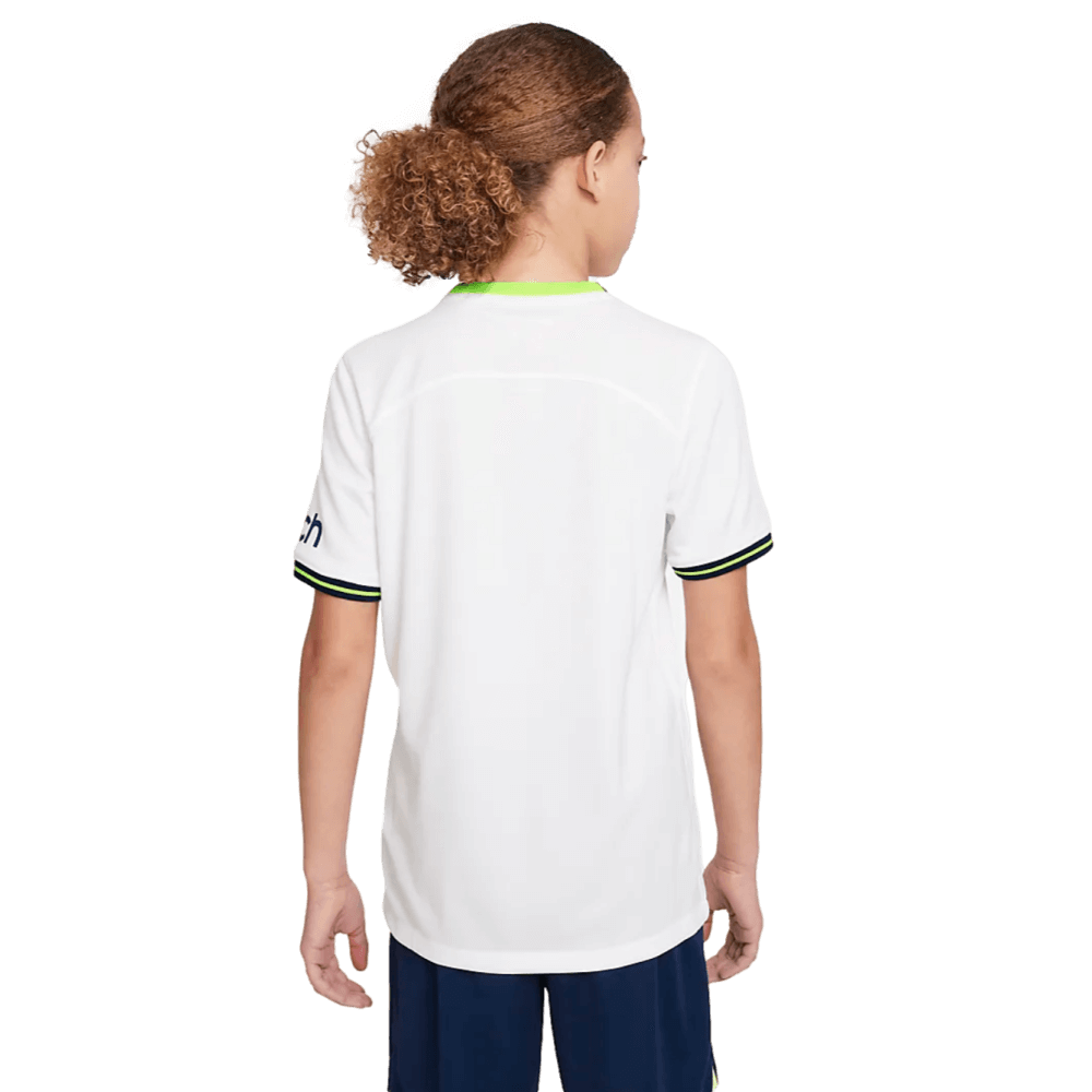 Nike Tottenham 22/23 Youth Home Jersey product image 3, provided for visual reference and product detail review