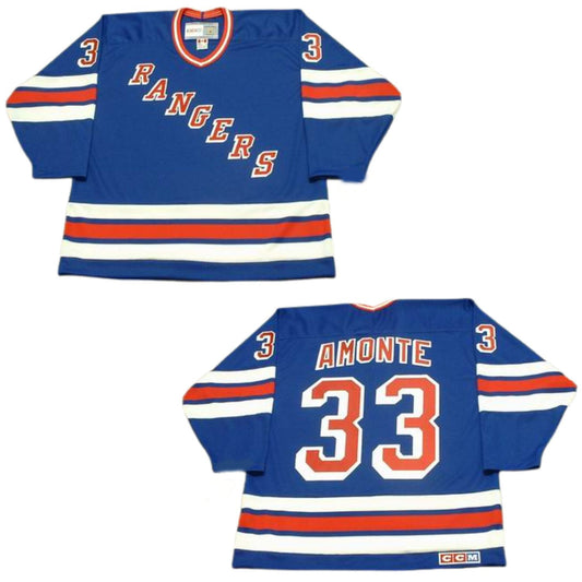 Tony Amonte New York Rangers 33 Jersey product image 1, provided for visual reference and product detail review