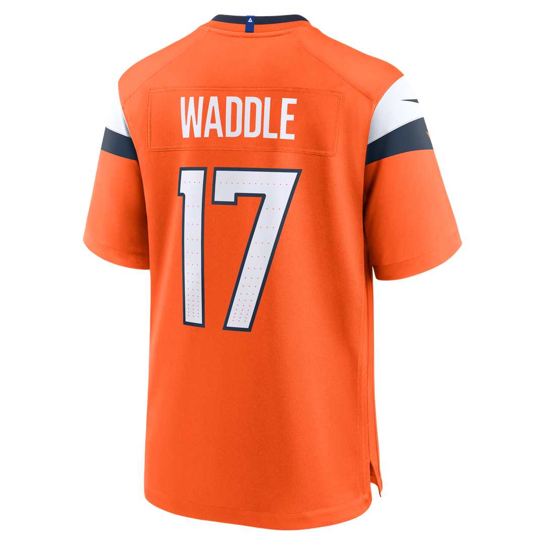 Men's Denver Broncos Jaylen Waddle Nike Orange Game Jersey product image 3