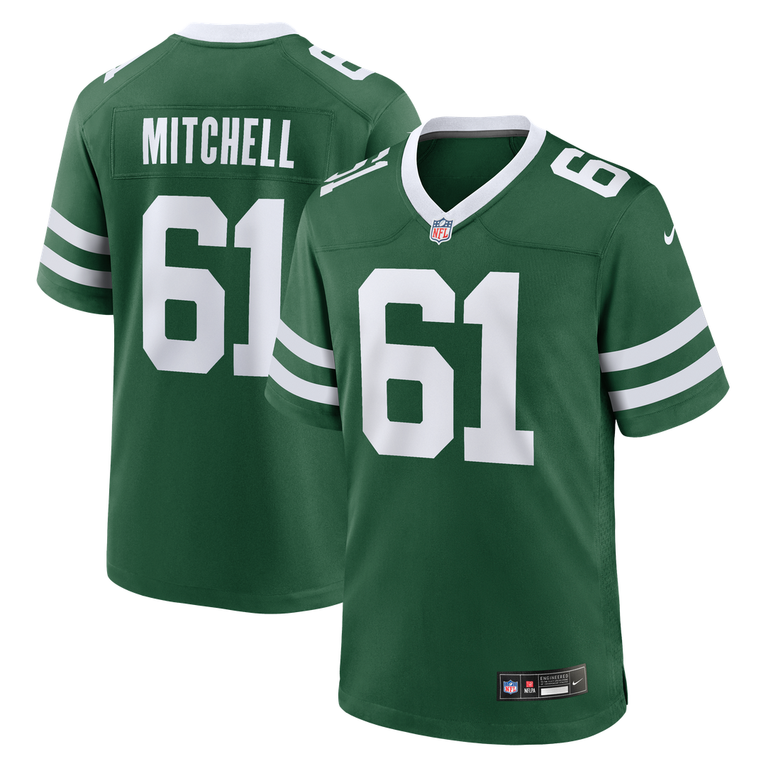 New York Jets Max Mitchell Nike Legacy Green Game Jersey product image 1
