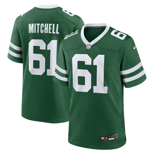 New York Jets Max Mitchell Nike Legacy Green Game Jersey product image 1