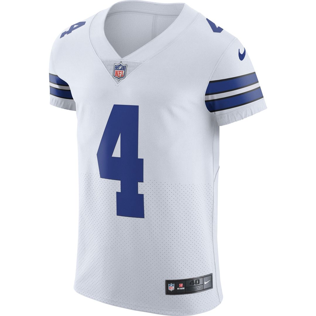 Men's Dallas Cowboys Dak Prescott Nike White Vapor Elite product image 2