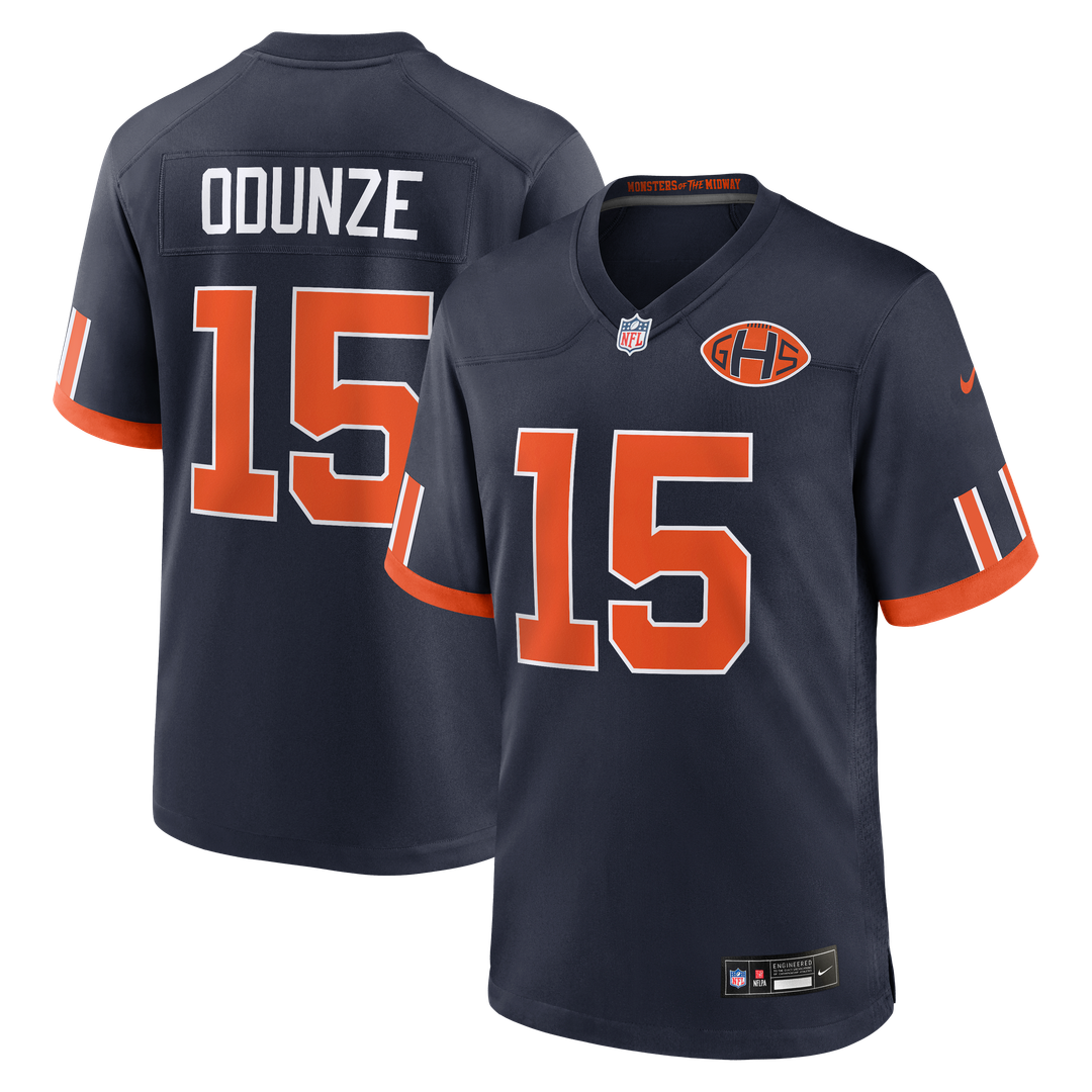 Men's Chicago Bears Rome Odunze Nike Navy 2026 Rivalries product image 1