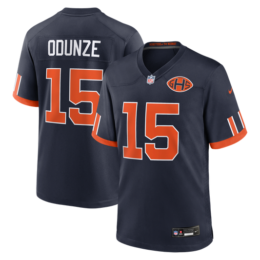 Men's Chicago Bears Rome Odunze Nike Navy 2026 Rivalries product image 1