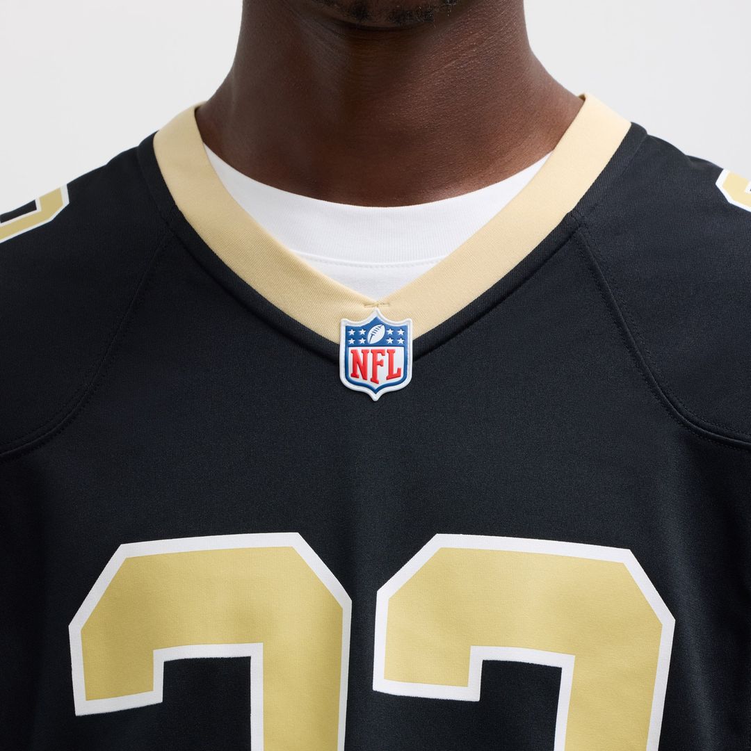 Men's New Orleans Saints Tyrann Mathieu Nike Black Game product image 7