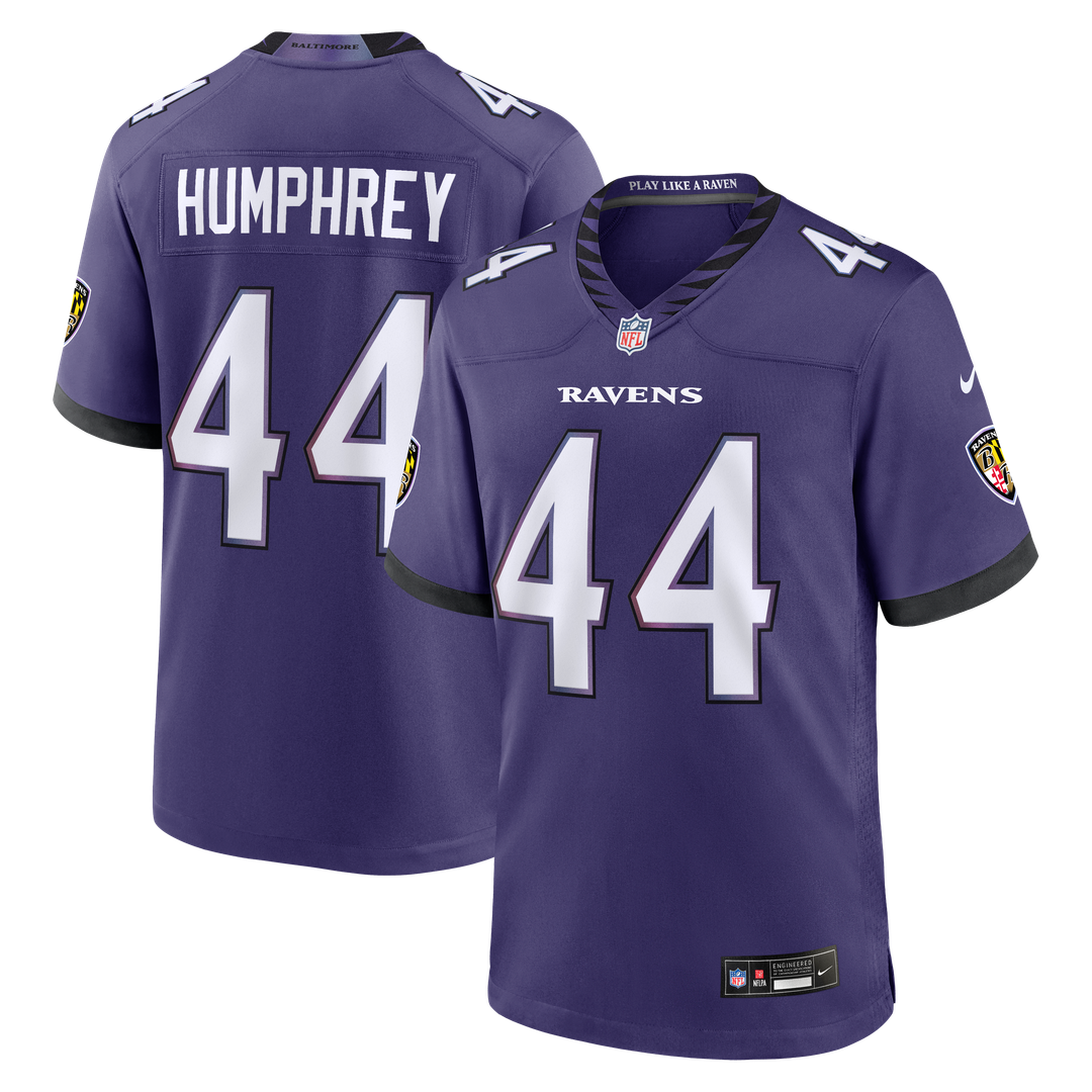 Baltimore Ravens Marlon Humphrey Nike Black Alternate Game product image 23