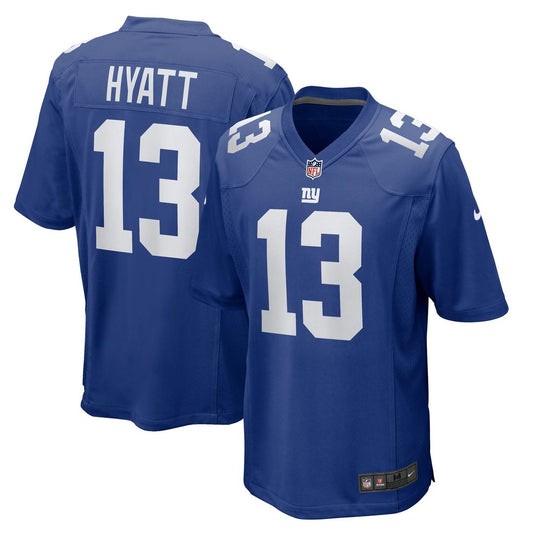 Men's New York Giants Jalin Hyatt Nike Royal Team Game product image 1