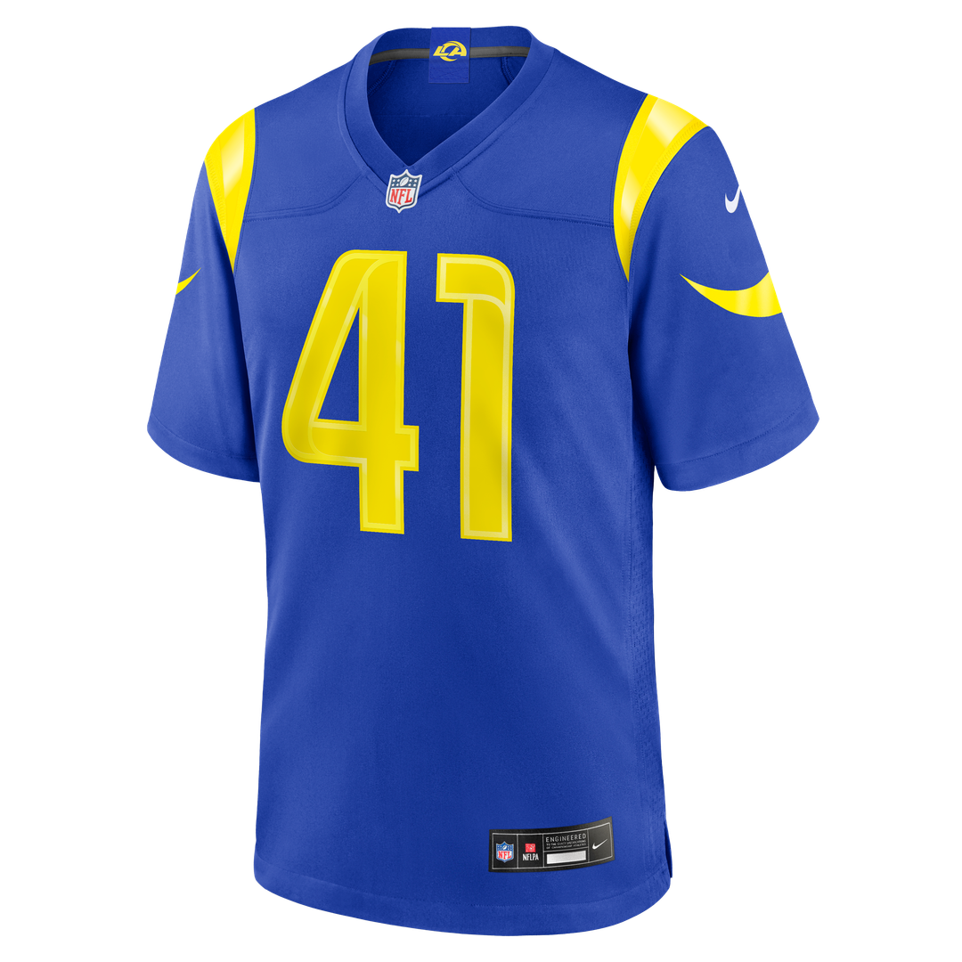 Los Angeles Rams Zech McPhearson Nike Royal Game Jersey product image 2