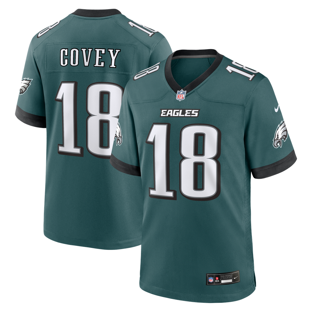 Men's Philadelphia Eagles Britain Covey Nike Midnight Green product image 1