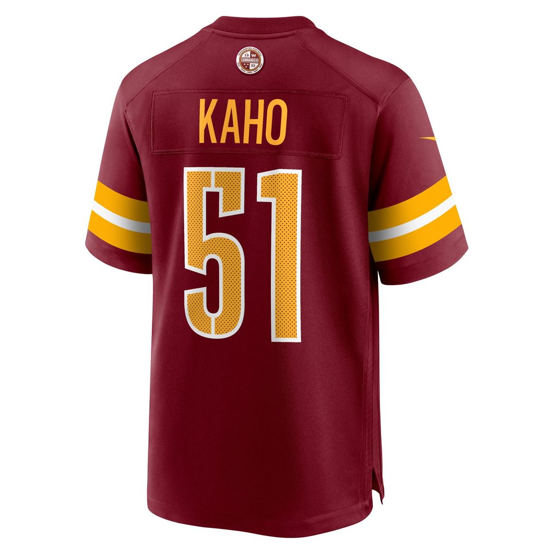 Men's Washington Commanders Ale Kaho Nike Burgundy Team product image 3