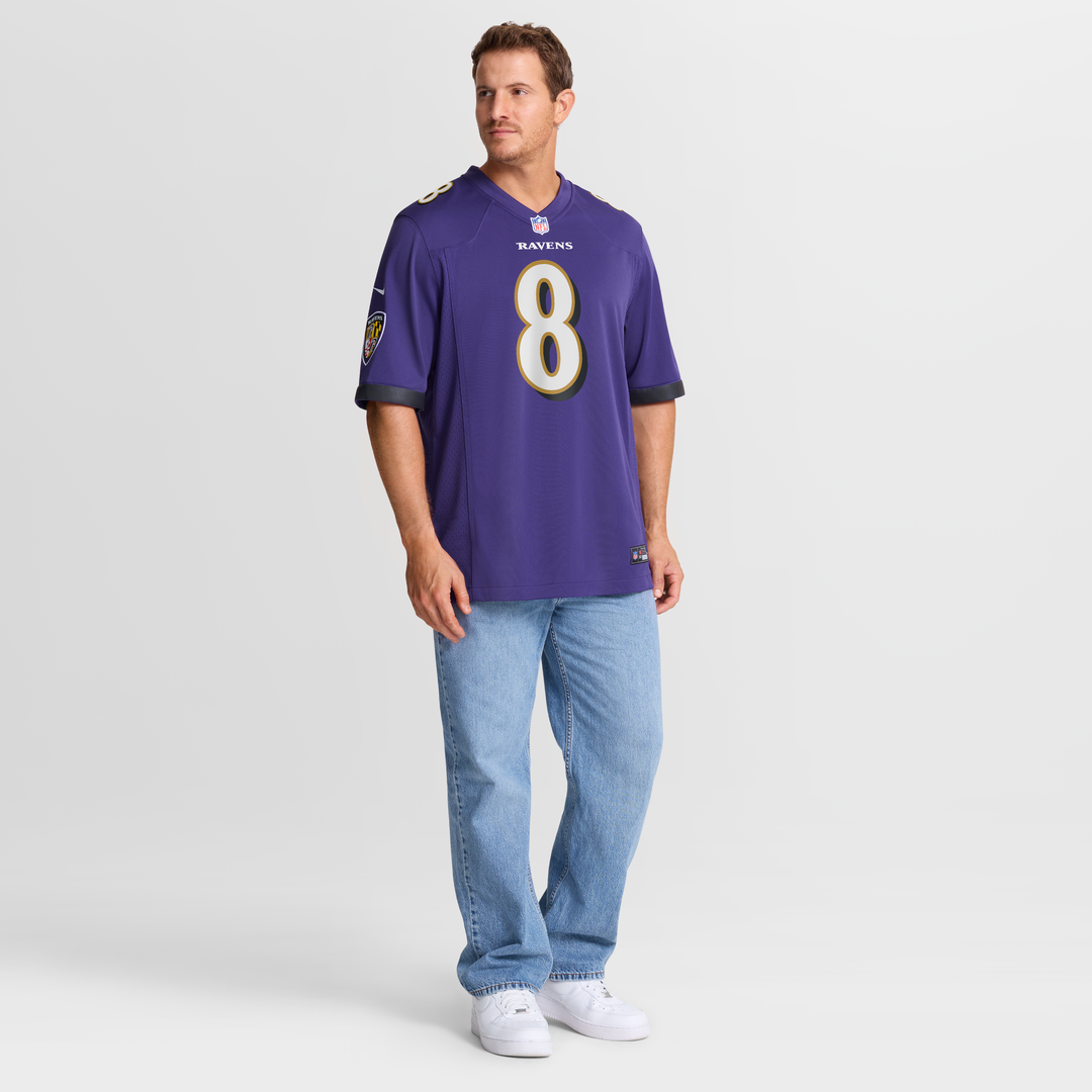 Baltimore Ravens Lamar Jackson Nike Purple Game Jersey product image 7