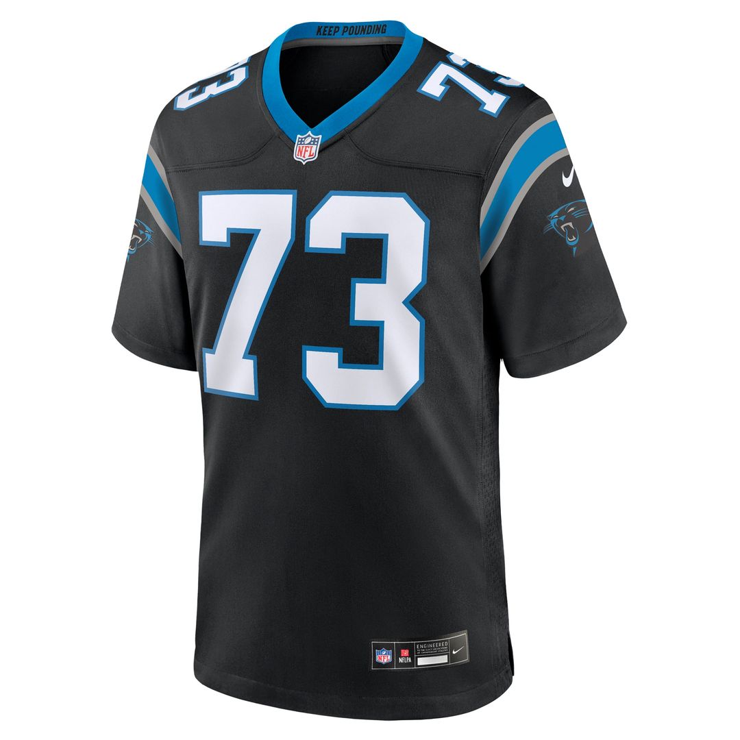 Men's Carolina Panthers Rashard Lawrence Nike Black Game product image 2