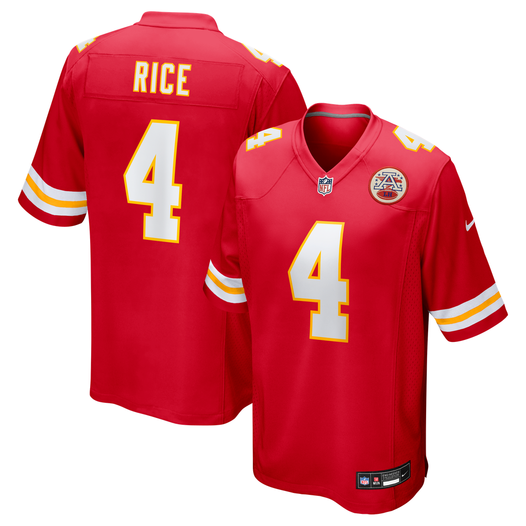 Kansas City Chiefs Rashee Rice Nike Red Game Jersey product image 1