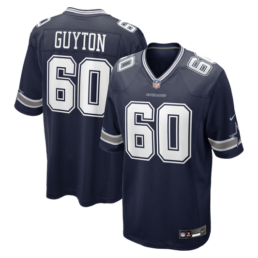 Men's Dallas Cowboys Tyler Guyton Nike Navy Player Game product image 1
