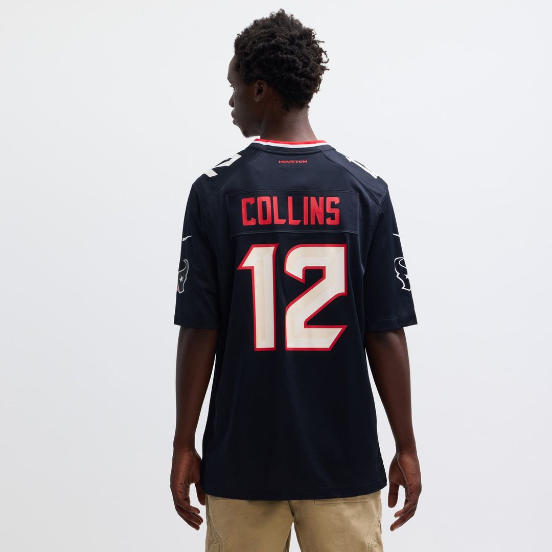 Houston Texans Nico Collins Nike White Game Jersey product image 11