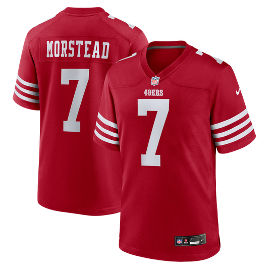Men's San Francisco 49ers Thomas Morstead Nike Scarlet Team product image 1