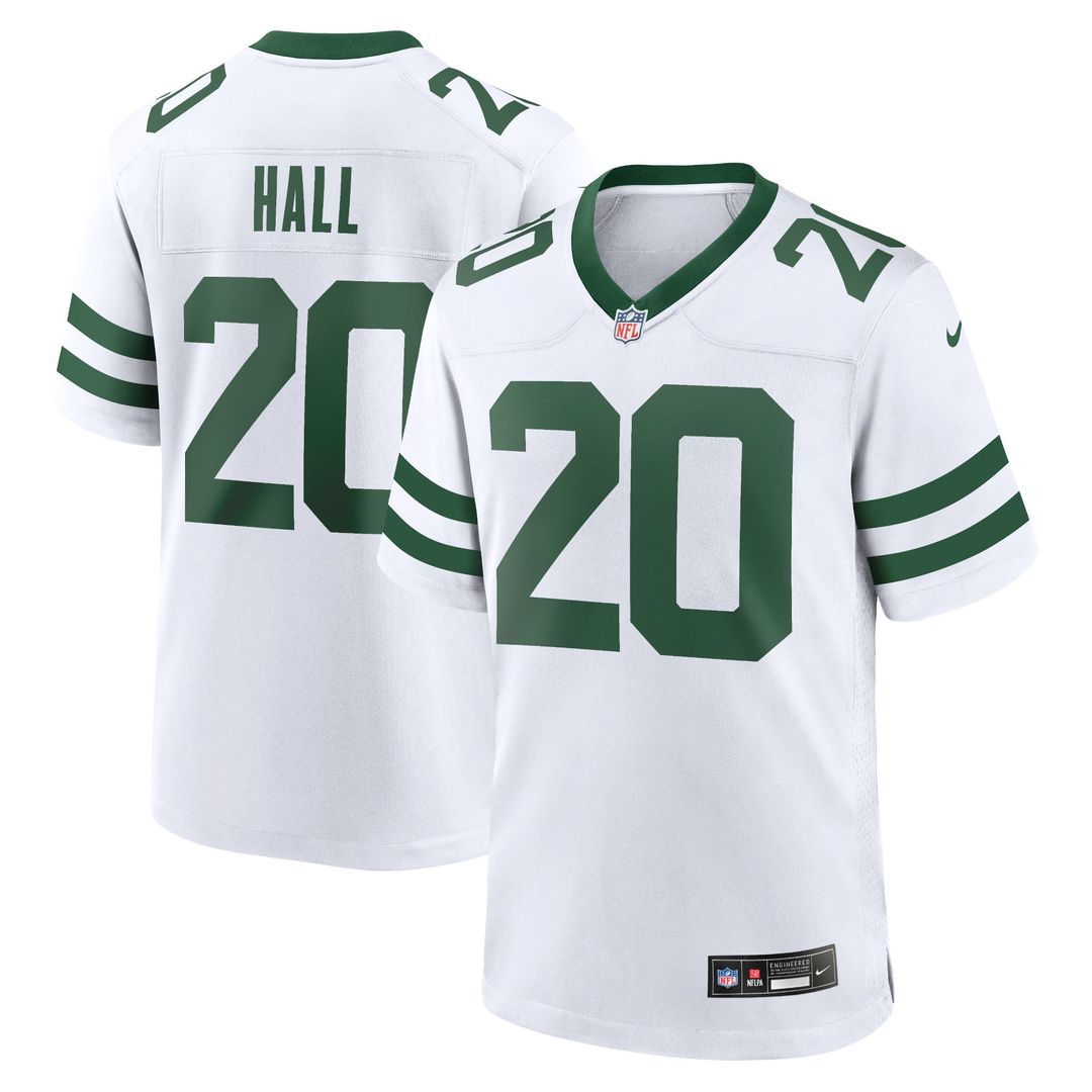 Men's New York Jets Breece Hall Nike Legacy White Game product image 1