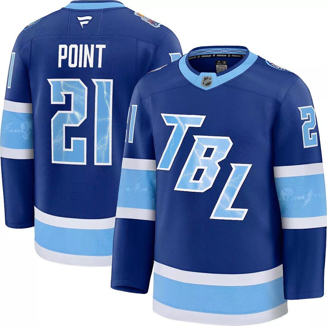 Brayden Point Tampa Bay Lightning 2026 NHL Stadium Series Jersey - Blue product image 1, provided for visual reference and