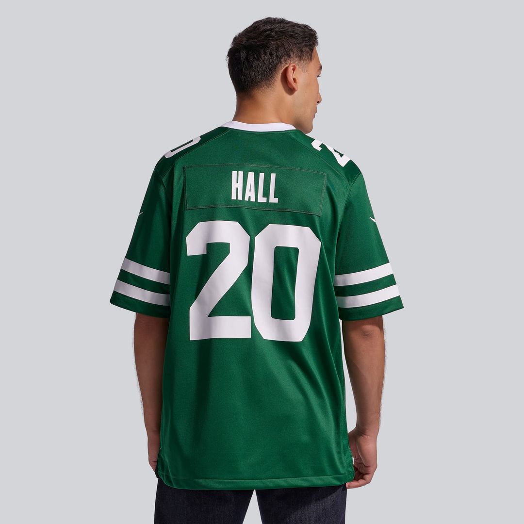 Men's New York Jets Breece Hall Nike Legacy White Game product image 9