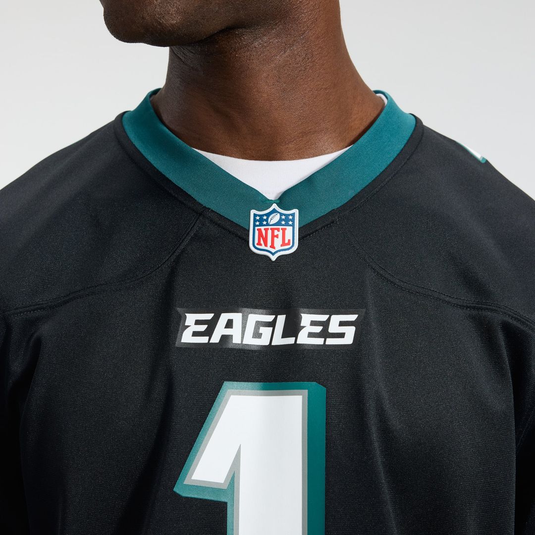 Philadelphia Eagles Jalen Hurts Nike Black Alternate Game product image 22