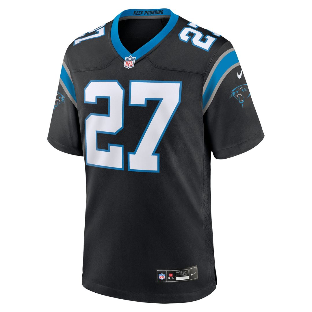 Men's Carolina Panthers Isaiah Simmons Nike Black Team Game product image 2