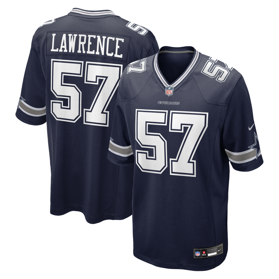 Men's Dallas Cowboys Malachi Lawrence Nike Navy Team Game product image 1