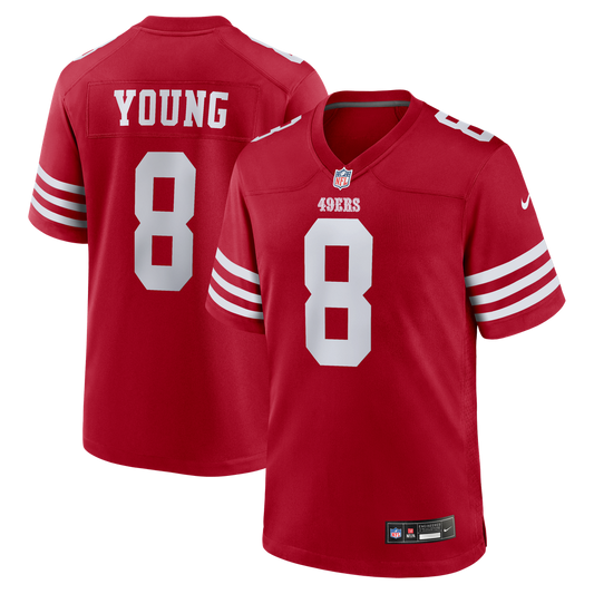 San Francisco 49ers Steve Young Nike Scarlet Retired Game product image 1