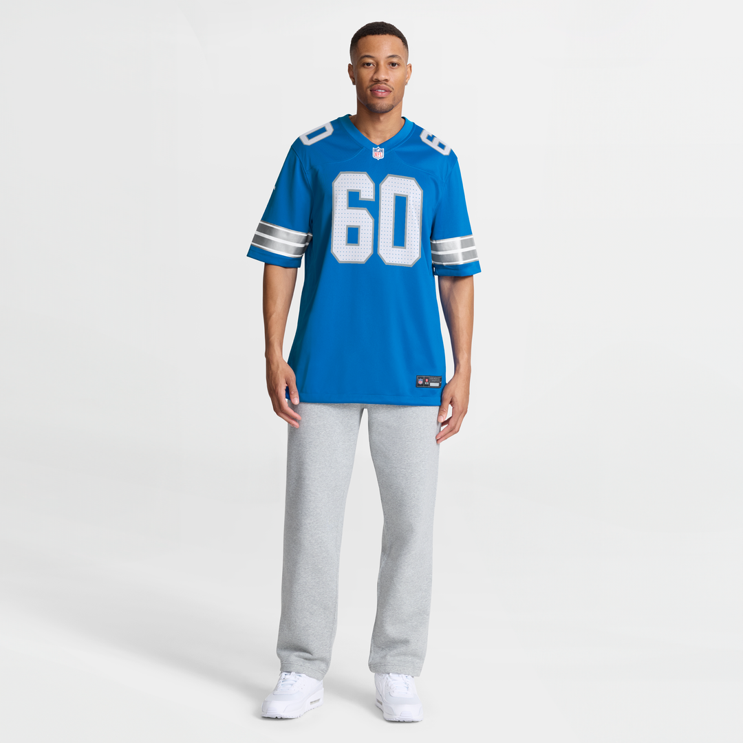 Detroit Lions Graham Glasgow Nike Blue Game Jersey product image 7