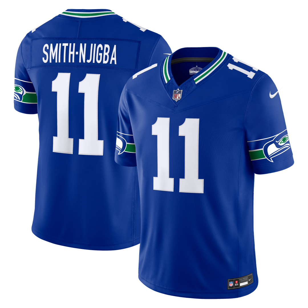 Men's Seattle Seahawks Jaxon Smith-Njigba Nike White Vapor product image 10