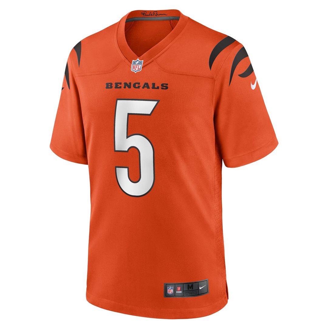 Cincinnati Bengals Tee Higgins Nike Black Game Jersey product image 21