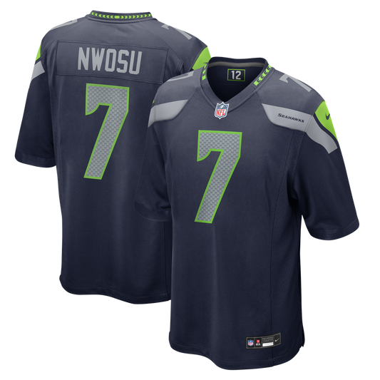 Men's Seattle Seahawks Uchenna Nwosu Nike College Navy Team product image 1