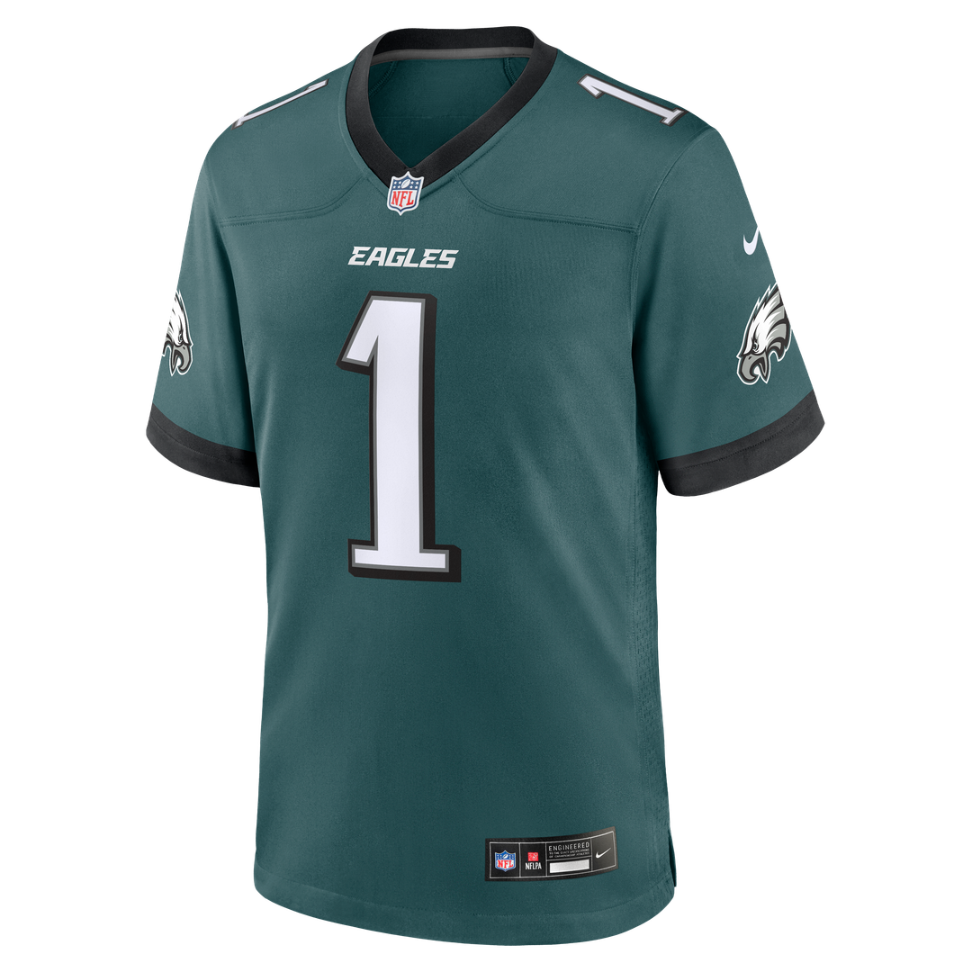 Philadelphia Eagles Jalen Hurts Nike Black Alternate Game product image 35