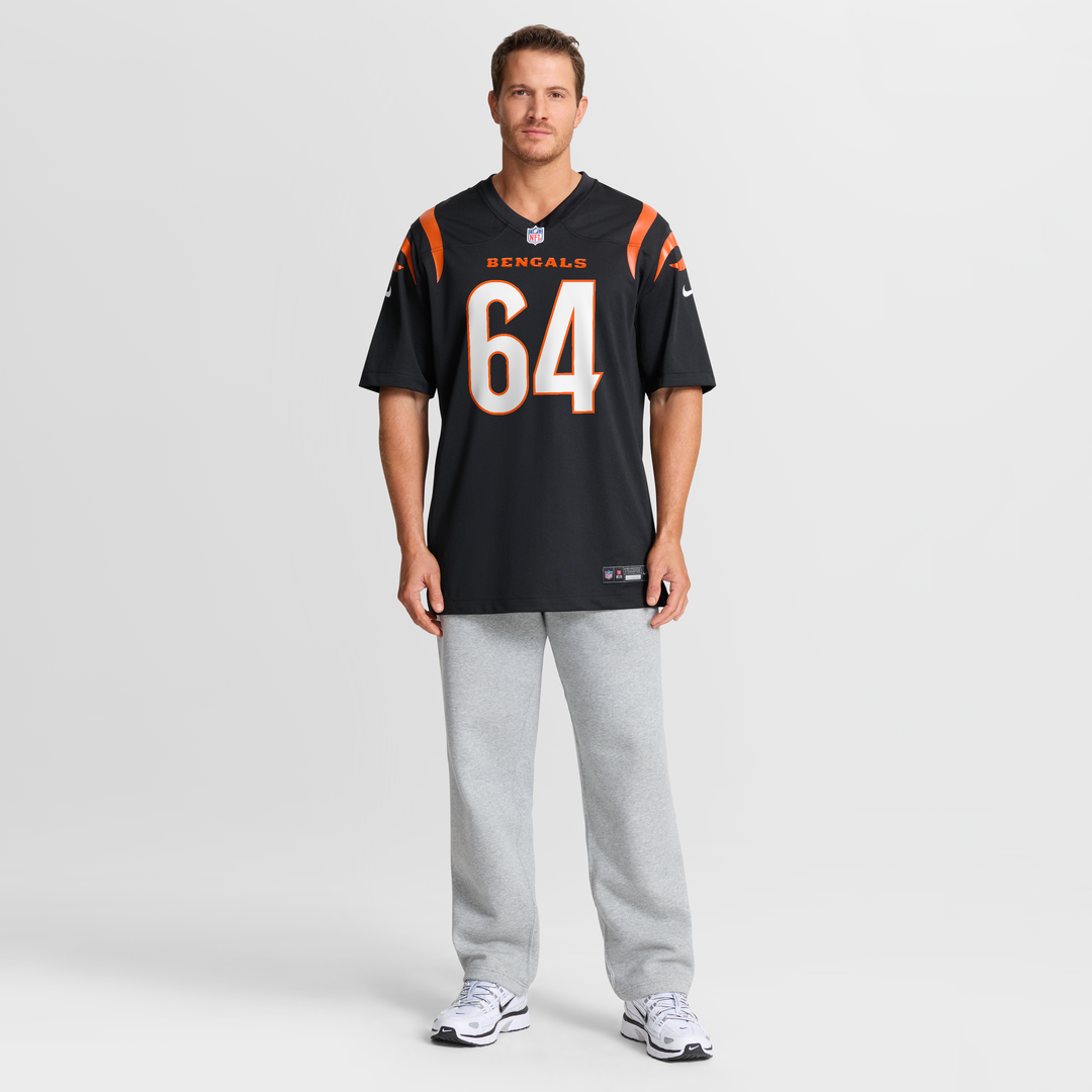 Men's Cincinnati Bengals Ted Karras Nike Black Game Player product image 5