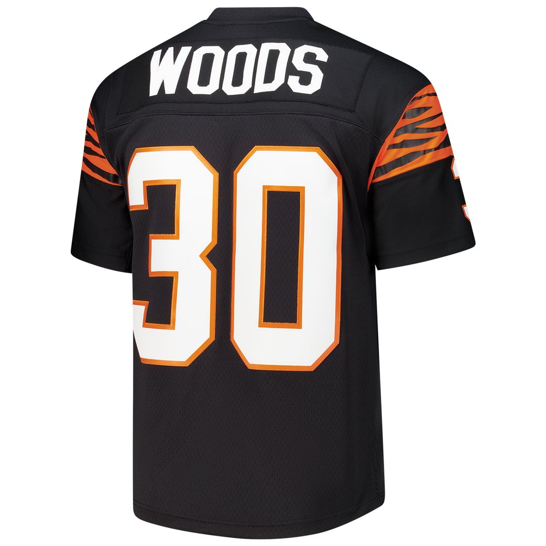 Men's Cincinnati Bengals Ickey Woods Mitchell & Ness Black product image 3