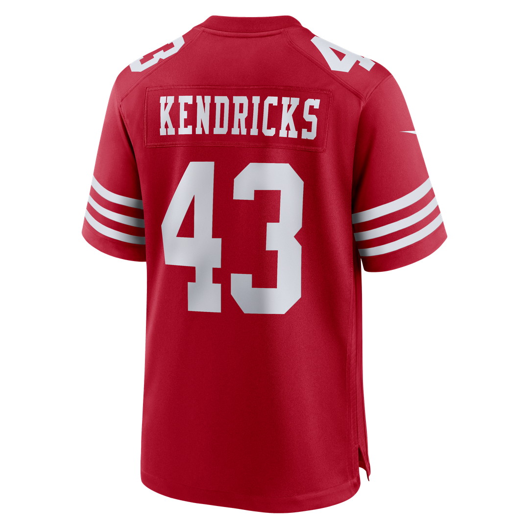 Men's San Francisco 49ers Eric Kendricks Nike Scarlet Team product image 3