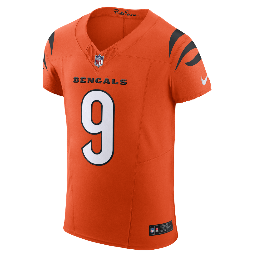 Men's Cincinnati Bengals Joe Burrow Nike Orange Team Vapor product image 6