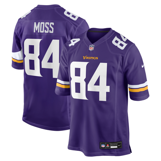 Men's Minnesota Vikings Randy Moss Nike Purple Game Retired product image 1