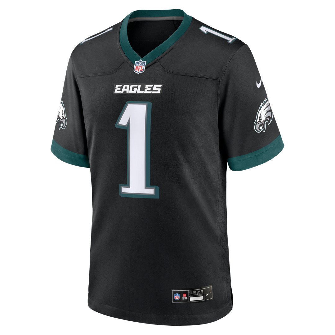 Philadelphia Eagles Jalen Hurts Nike Black Alternate Game product image 19