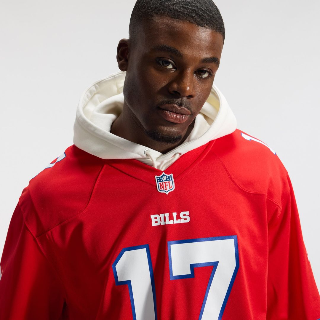 Men's Buffalo Bills Josh Allen Nike Red Alternate Game product image 10