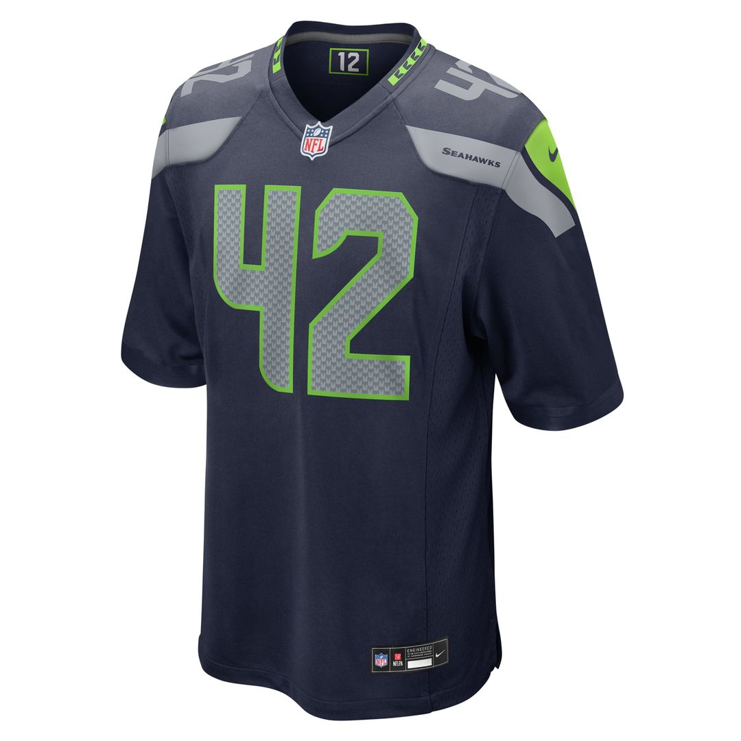 Men's Seattle Seahawks Drake Thomas Nike College Navy Game product image 2